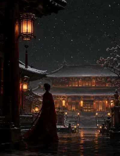 短剧网站编辑私藏《长夜宫·凤归》竖版剧照